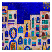 Póster Jerusalem at Night ポスター (正面)