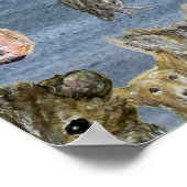 Poster: Joanna flying amongst the animals ポスター (角)