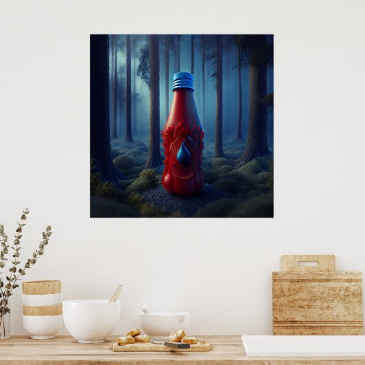 Poster Ketchup ポスター (キッチン)