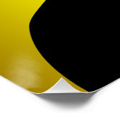 Poster La femme papillons jaunes ポスター (コーナー)