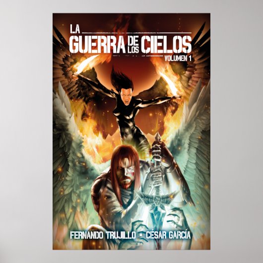 Poster 'La guerra de los Cielos' ポスター (正面)