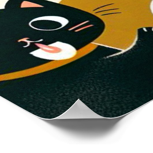 Poster “La petite fille au bubble tea“ ポスター (角)