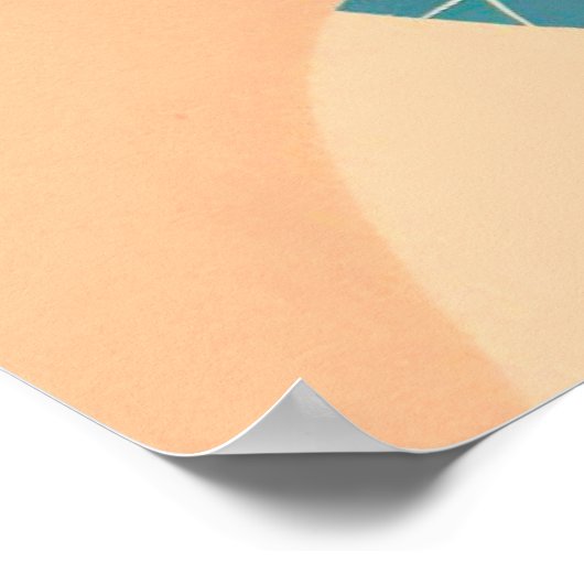 Poster “La petite fille au bubble tea“ ポスター (角)