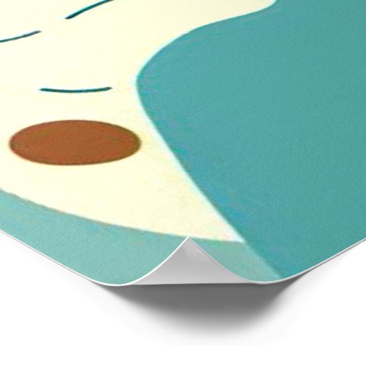 Poster “La petite fille au bubble tea“ ポスター (角)