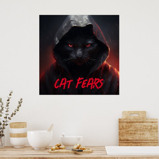 Poster La terreur féline ポスター (キッチン)