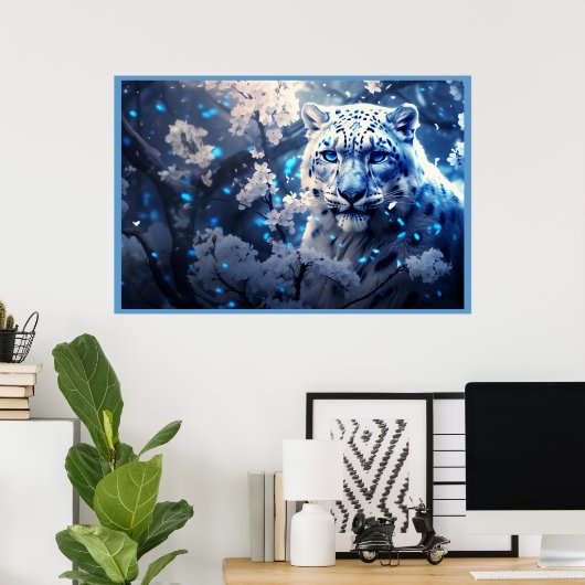 Poster Leopard's Lair ポスター (ホームオフィス)