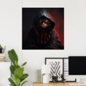 Poster Les miaulements effrayants ポスター (ホームオフィス)