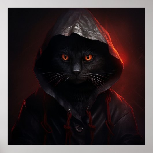 Poster Les peurs nocturnes du chat ポスター (正面)