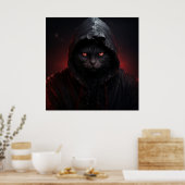 Poster L'intrépidité des félins ポスター (キッチン)