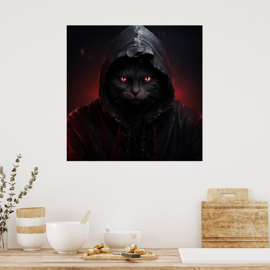 Poster L'intrépidité des félins ポスター (キッチン)