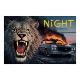 Poster Lion 02 ポスター