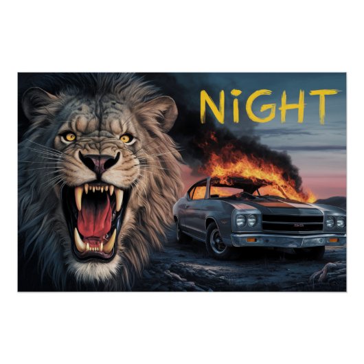 Poster Lion 02 ポスター (正面)