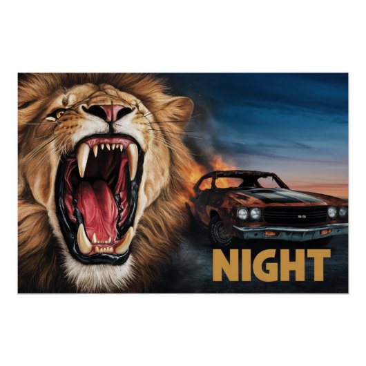 Poster Lion 03 ポスター (正面)