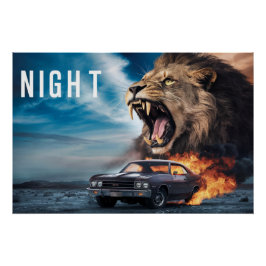 Poster Lion 04 ポスター