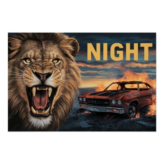 Poster Lion 07 ポスター (正面)