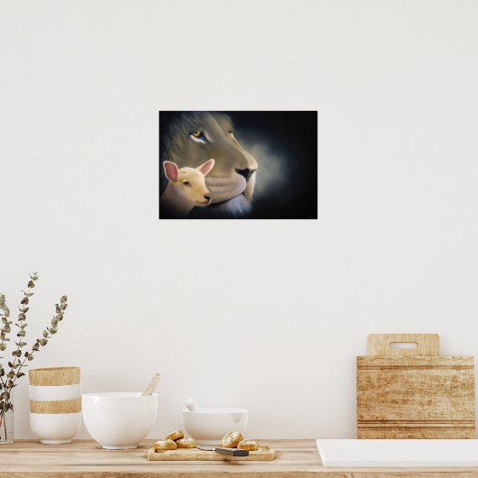 Poster Lion and the Lamb ポスター (キッチン)