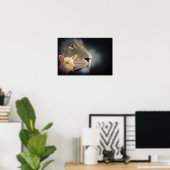 Poster Lion and the Lamb ポスター (ホームオフィス)