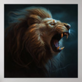 Poster Lion Feu ポスター (正面)