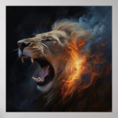 Poster Lion Feu ポスター (正面)