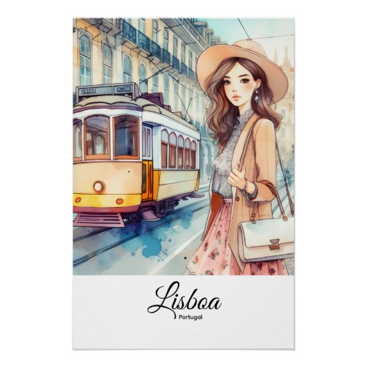 Póster Lisboa ポスター (正面)