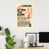Poster London after the bomb public meeting of the ポスター (ホームオフィス)