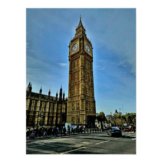 Poster Londre Big Ben ポスター (正面)