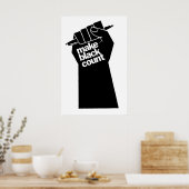 Poster Make Black Count Equality BLM ポスター (キッチン)
