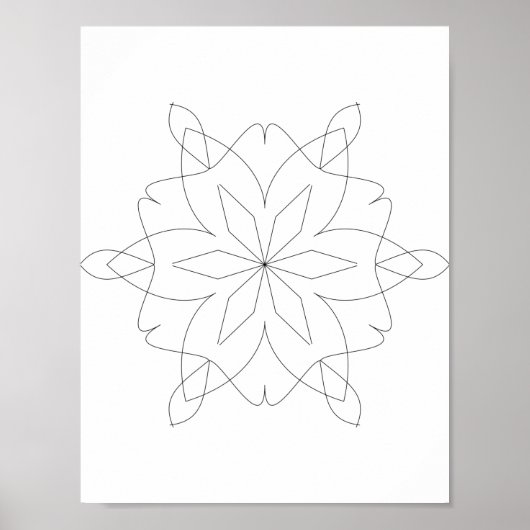 Poster - Mandala to Color ポスター (正面)