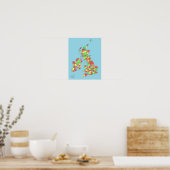 Poster - Map of Counties in Great Britain ポスター (キッチン)