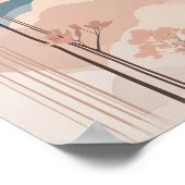 Poster matt murale oil  ポスター (角)