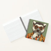 Poster “Maurice le lémurien“ ノートブック (内部)