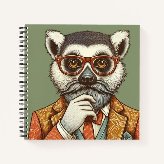 Poster “Maurice le lémurien“ ノートブック (正面)