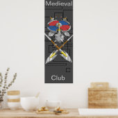 poster medieval club ポスター (キッチン)
