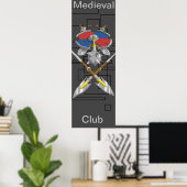 poster medieval club ポスター (ホームオフィス)
