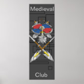 poster medieval club ポスター (正面)