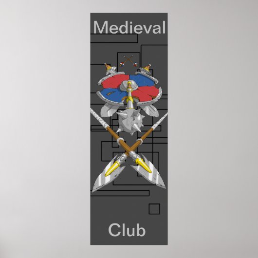 poster medieval club ポスター (正面)