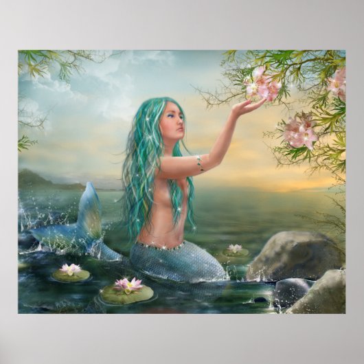 poster Mermaid Ariel ポスター (正面)