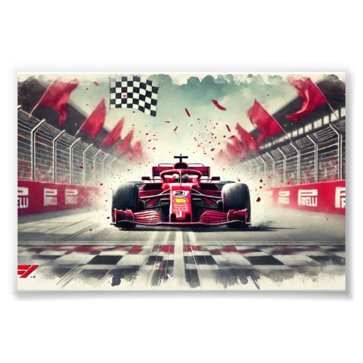 poster met formule 1 フォトプリント            (正面)