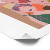 poster met groep mensen ポスター (コーナー)