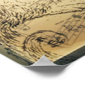 Poster met met Rumi - Everything is music  ポスター (角)