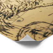 Poster met Rumi - Everything is music ポスター (角)