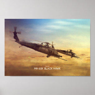 Poster MH-60K Black hawk ポスター