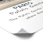 Poster monument de Paris : Palais Garnier ポスター (角)