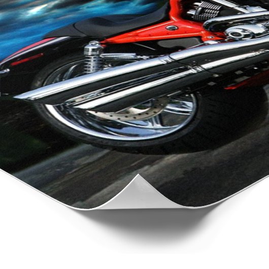 Poster: Motorcycle ポスター (角)