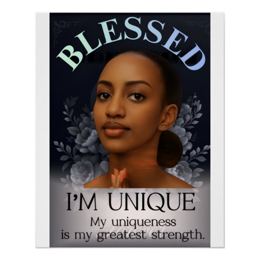 Poster mural Unique ポスター (正面)