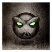 Poster Mutemoji Vintage ポスター (正面)