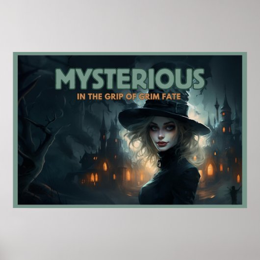 Poster Mysterious In the Grip of Grim Fate ポスター (正面)
