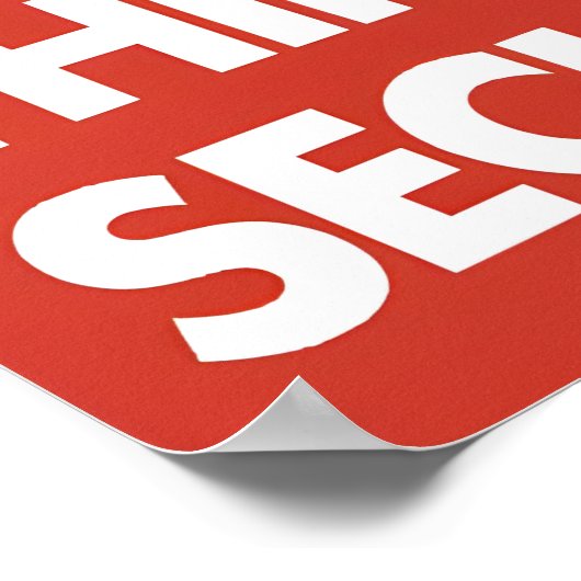 Poster NATO Coming - Going. Think Security ポスター (角)