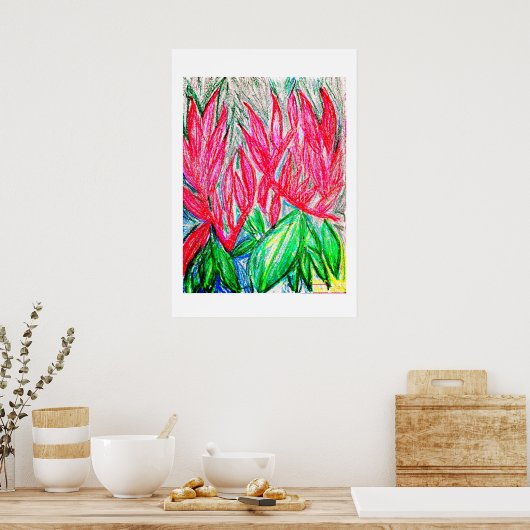 Poster Near Complementary ポスター (キッチン)