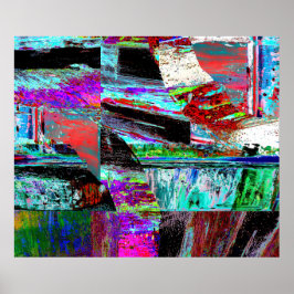 Poster – Neon Pulse ポスター